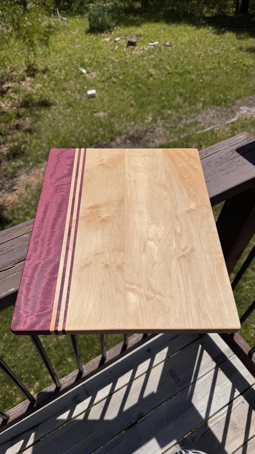 Handcrafted wood board